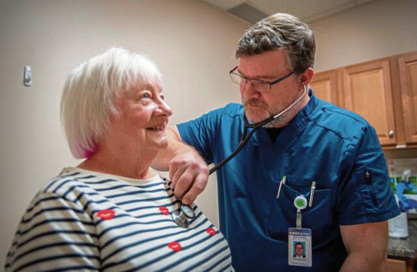 Providing health care in rural areas offers challenges for physicians